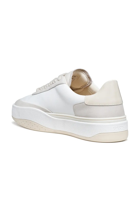 Geox sneakersy skórzane D DYNAMIA biały D655KA08532C1236
