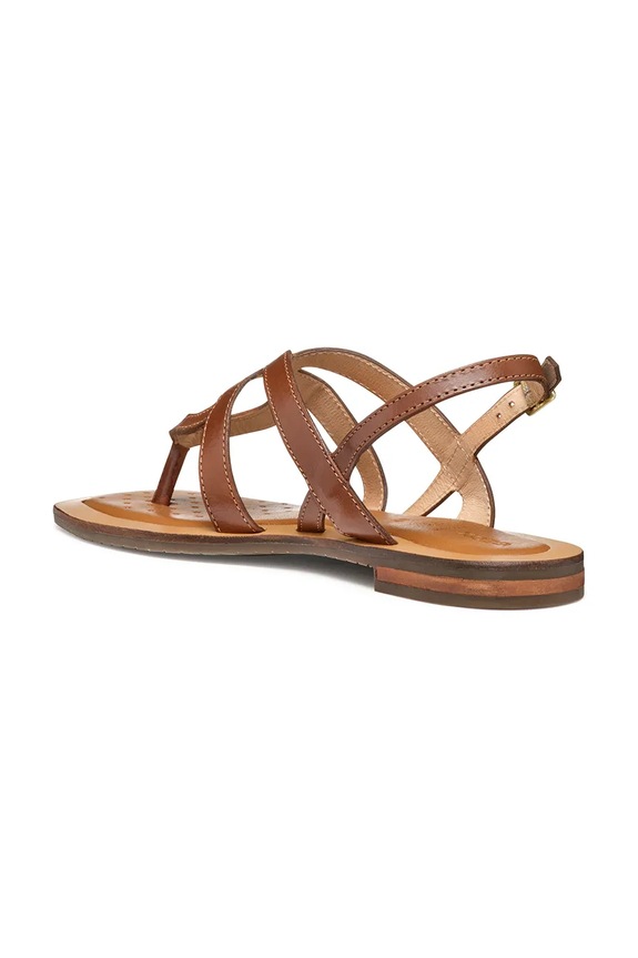 Geox sandały skórzane D SOZY QC C brązowy D55YFC.0001J.C5006