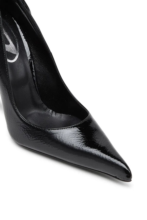 Diesel pantofi cu toc D-Ten&Half P Y03426.P0691.T8013 negru