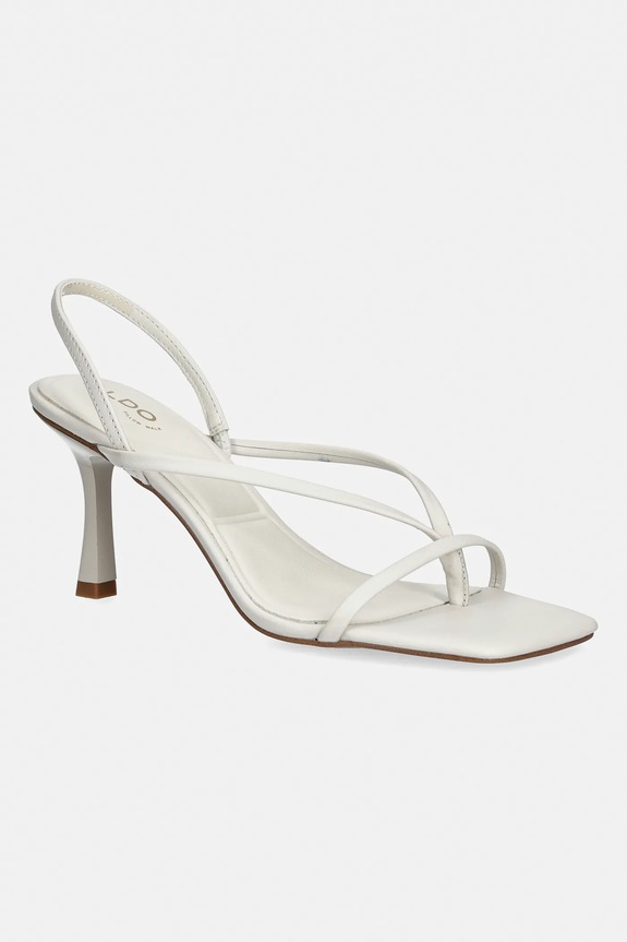 Aldo sandały skórzane RIVA 5-8 cm biały 14016603