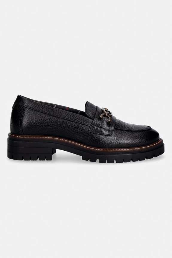 Barbour mokasyny damskie skórzane Maddie LFO0755BK52 czarny SS26