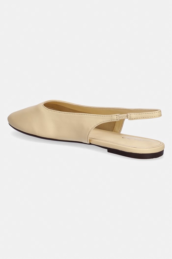 Παπούτσια Aldo μπαλαρίνες δερμάτινες DROPWAVE 14298388 κίτρινο
