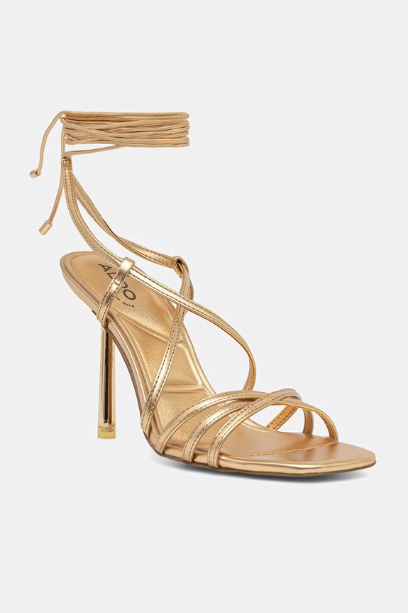 Aldo sandale cu toc cui TALYIA aur 14298587