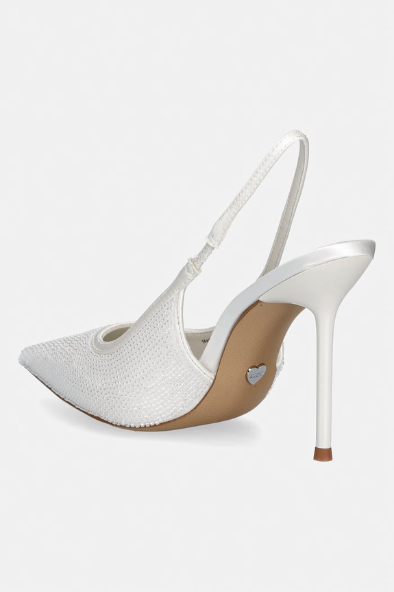 Obuwie Aldo szpilki PEARLESCENT 14296114 biały