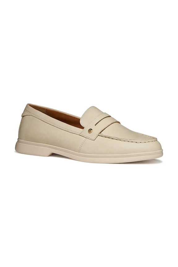 Geox mocassini in pelle D XAND 3 D650ZB00085C1122 beige SS26