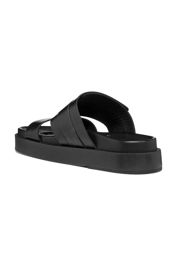 Geox klapki damskie skórzane D ADELASH H czarny D65ARF00043C9999