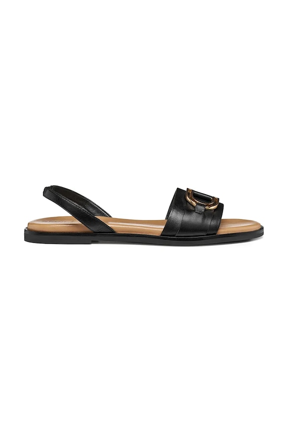 Geox sandale de piele D NAILEEN piele negru D65SDB00043C9999