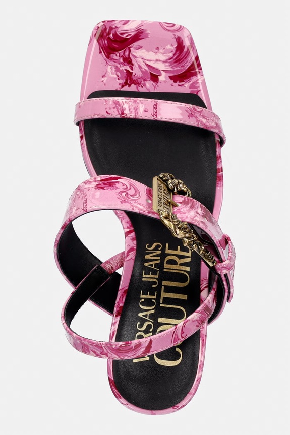 Versace Jeans Couture sandále na ihličkovom podpätku ružová 80VA3S71.ZS366.499