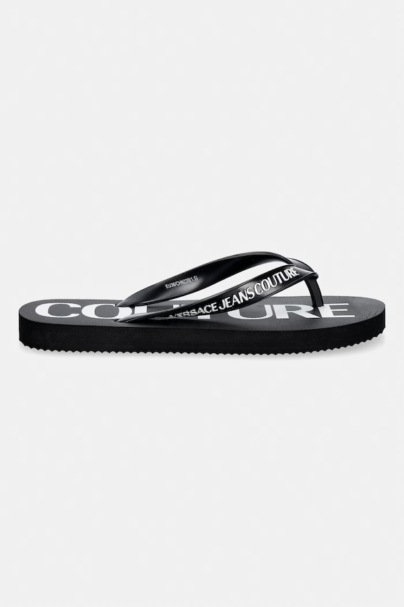 Versace Jeans Couture japonki damskie 80VA3SQ7.ZSS81.899 czarny SS26