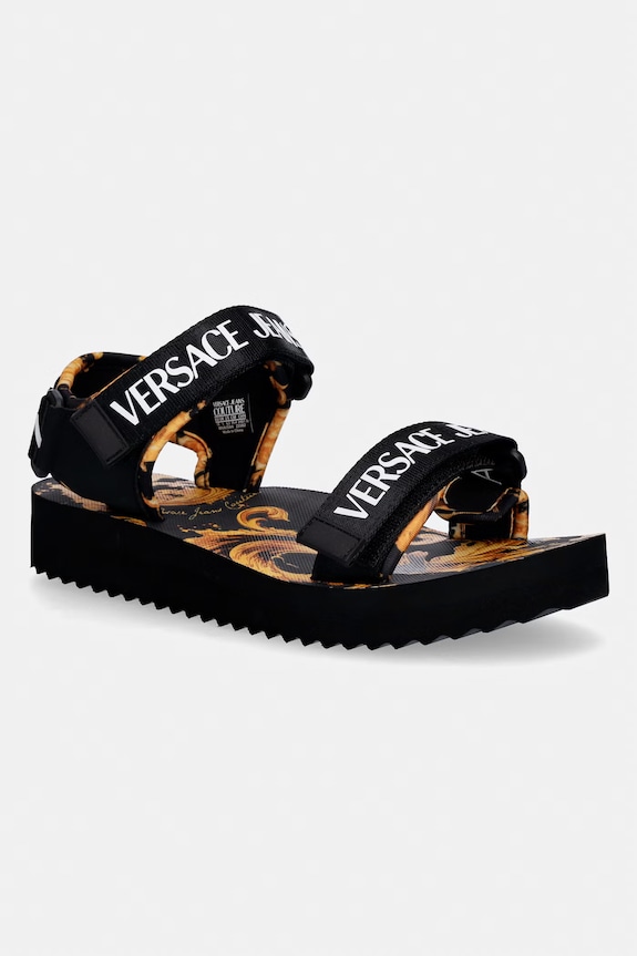 Versace Jeans Couture sandale femei negru 80VA3SX4.ZSS82.G89