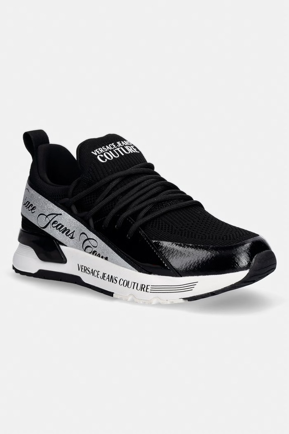 Sneakers Versace Jeans Couture συνθετικό μαύρο 80VA3SA8.ZSD99.899