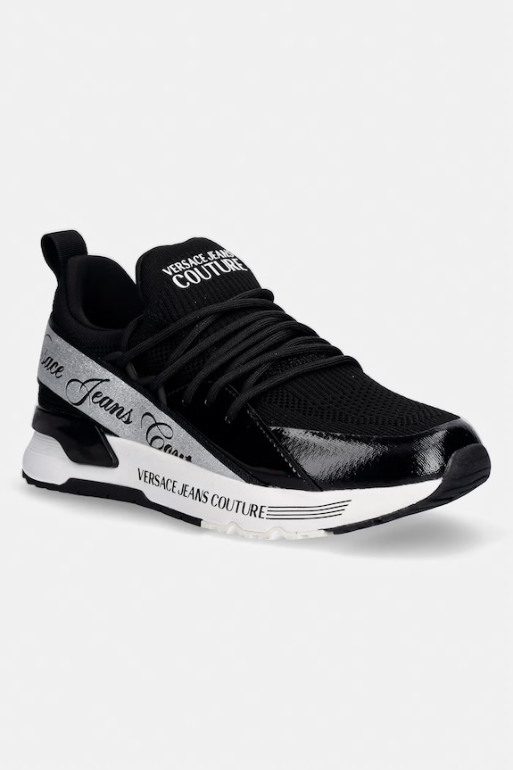 Sneakers Versace Jeans Couture συνθετικό μαύρο 80VA3SA8.ZSD99.899