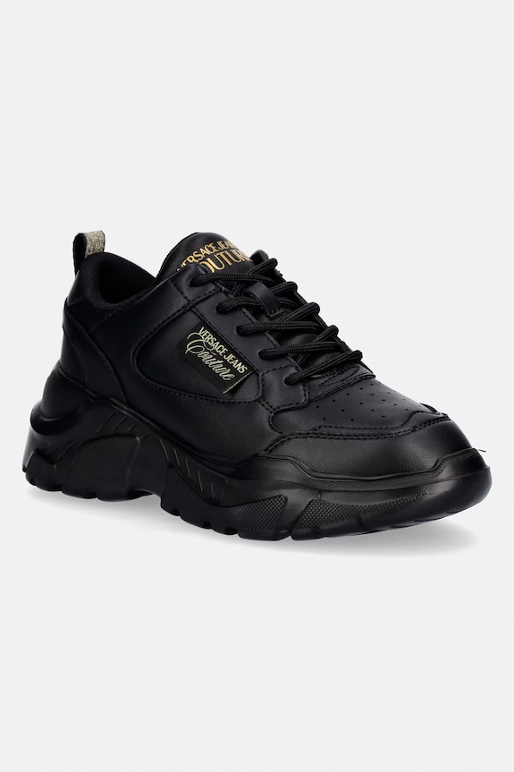 Sneakers Versace Jeans Couture συνθετικό μαύρο 80VA3SC2.ZPB71.899