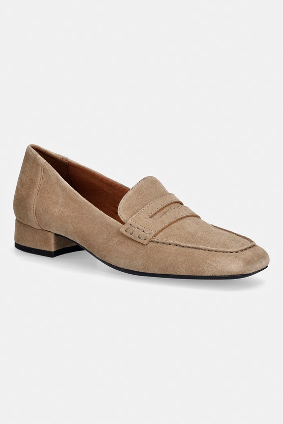Vagabond Shoemakers mocassini in camoscio DEBBI pelle scamosciata beige 6118.040.28