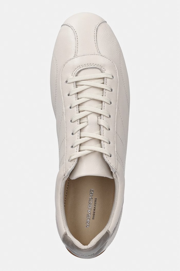Δερμάτινα sneakers Vagabond Shoemakers HOLLIE μπεζ 6123.001.37