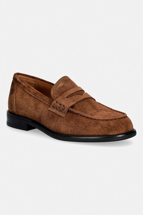 Vagabond Shoemakers mokasyny damskie zamszowe LINN brązowy 6036.040.89
