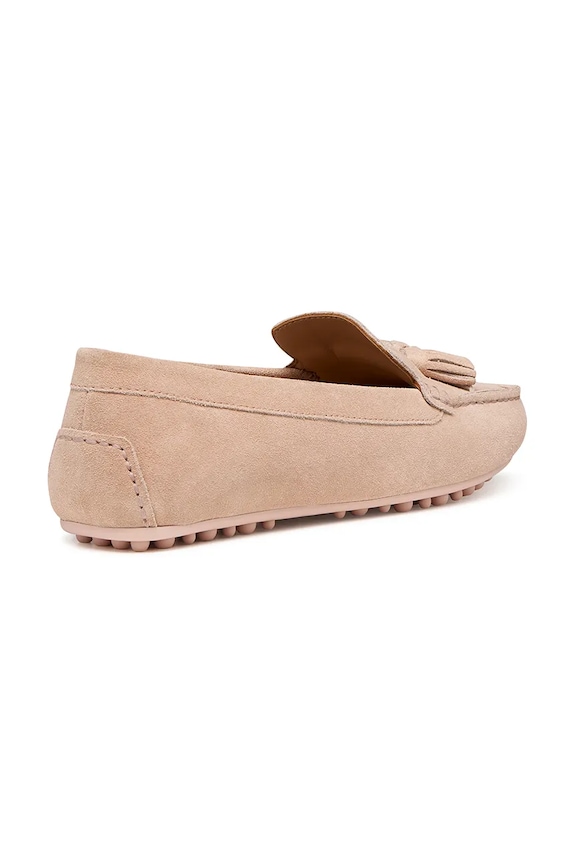 Boty Geox mokasíny dámské semišové D KALISTENA D651JE00022C8011 béžová