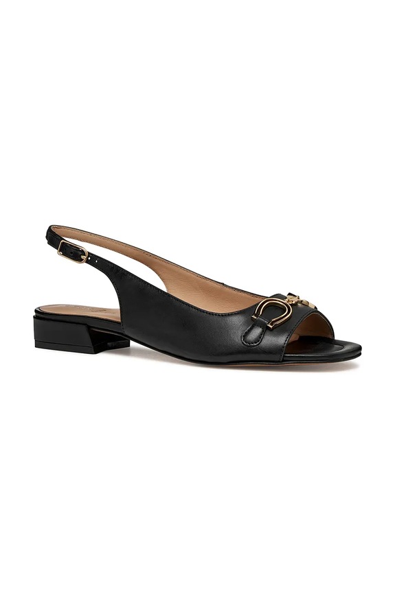 Geox baleriny skórzane D NEW ERAKLIA 15 D6580E000TUC9999 czarny SS26