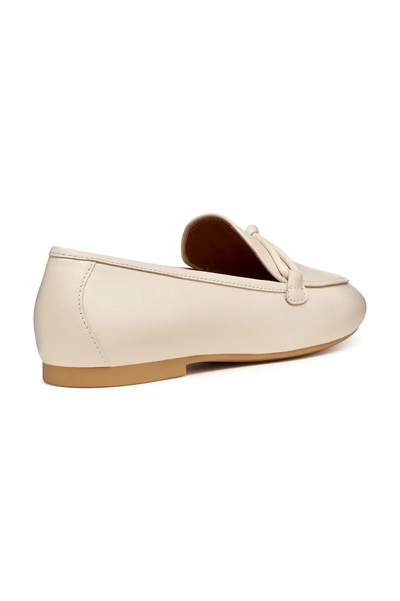 Scarpe Geox mocassini in pelle NEWPALMARIA D654JD000TUC1122 beige