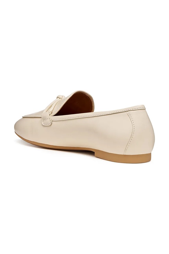 Geox mocassini in pelle NEWPALMARIA beige D654JD000TUC1122