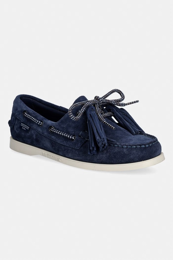 Semišové mokasíny Weekend Max Mara Wkadockside semišová kůže námořnická modř 2615521014600.CBLUE