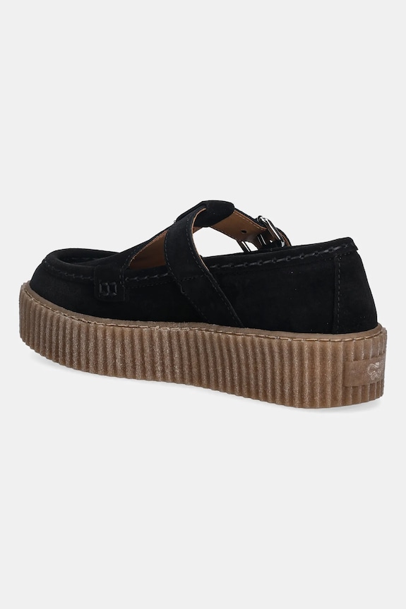 Obuv Semišové poltopánky Weekend Max Mara Wkasolista 2615521174600.BLACK čierna