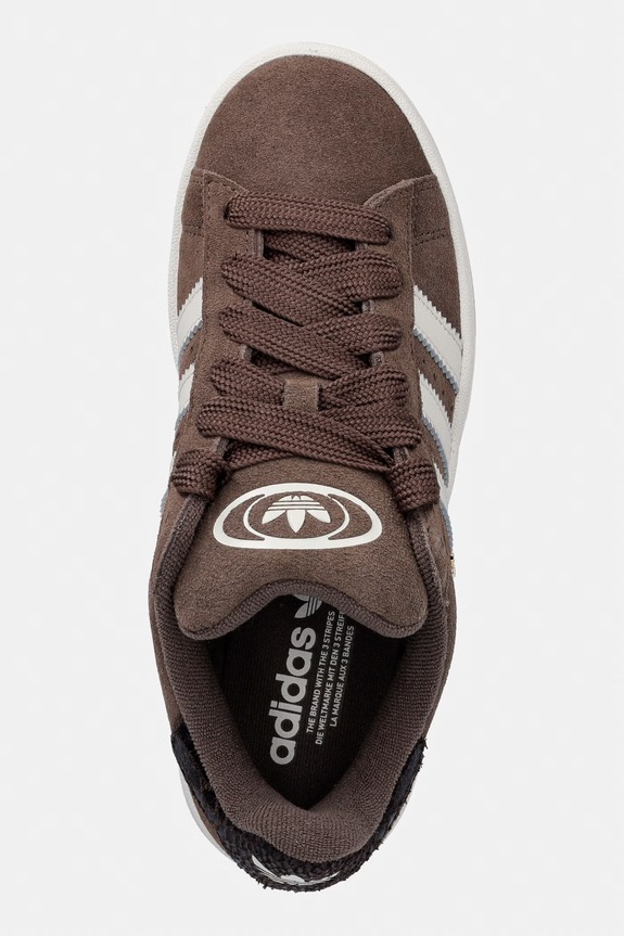 adidas Originals sneakers din piele intoarsă Campus 00s maro HP3542