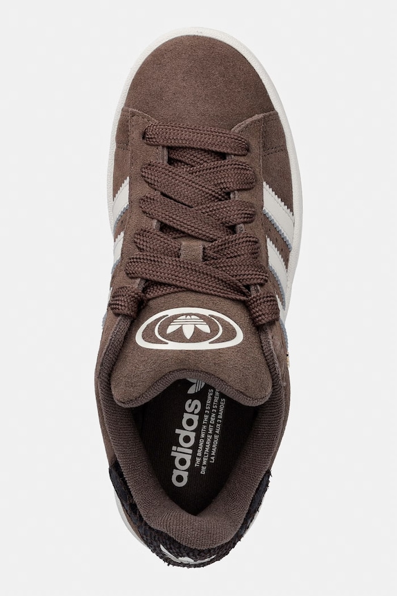 adidas Originals sneakers din piele intoarsă Campus 00s maro HP3542