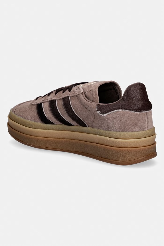 Obuwie adidas Originals Gazelle Bold sneakersy damskie zamszowe IH4202 brązowy
