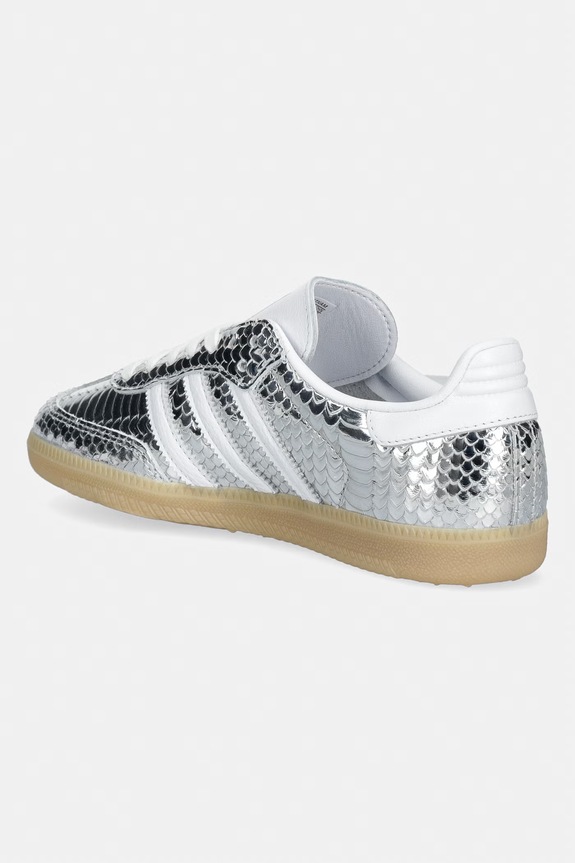Obuv adidas Originals Samba Og tenisky dámske kožené IH9016 strieborná