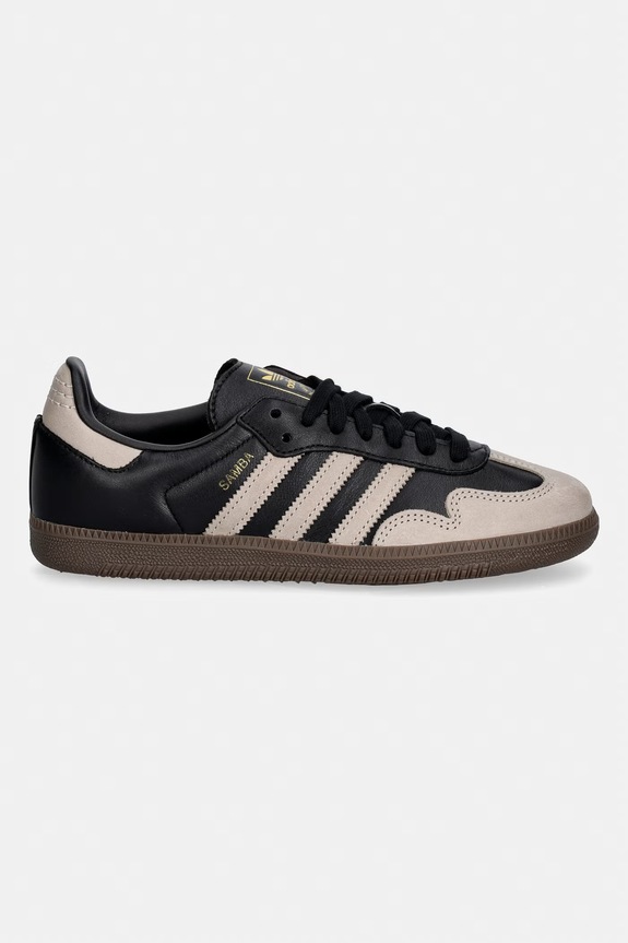 Kožne tenisice adidas Originals Samba Og KJ0995 crna SS26