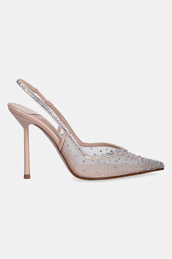 Le Silla pantofi cu toc Chanel Nicole 4247D090BXPPGSM158 bej SS26