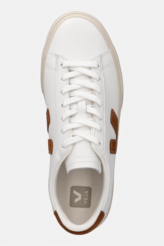 Δερμάτινα sneakers Veja CAMPO LEATHER λευκό CP0521058A