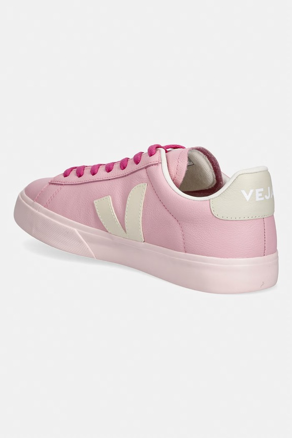 Παπούτσια Δερμάτινα sneakers Veja CAMPO LEATHER CP0521403A ροζ