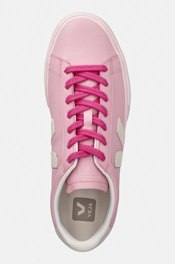 Δερμάτινα sneakers Veja CAMPO LEATHER ροζ CP0521403A