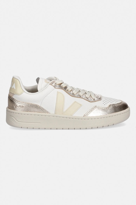 Veja sneakersy skórzane V-90 O.T. VD2021362A biały SS26