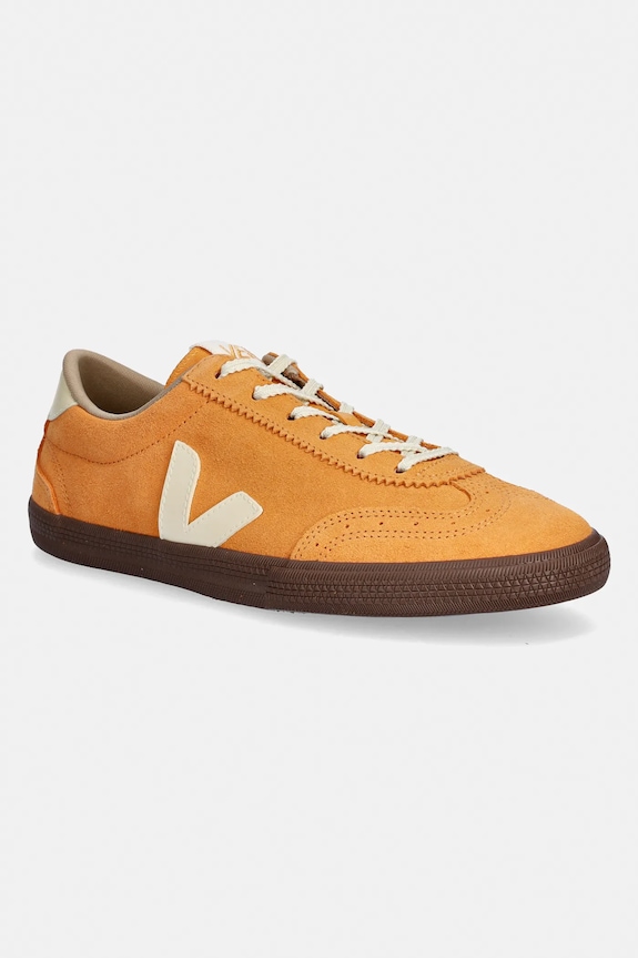 Semišové tenisky Veja VOLLEY SUEDE iný oranžová VO0321466A
