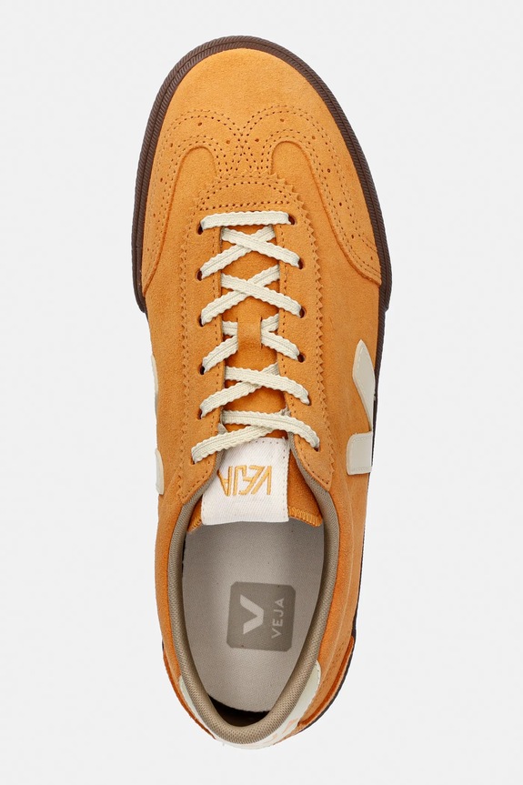 Semišové tenisky Veja VOLLEY SUEDE oranžová VO0321466A