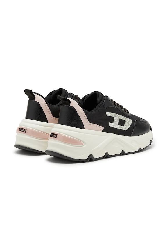 Παπούτσια Diesel S-Savannah Tulu sneakers γυναικεία Y03827.P7618.HB221 μαύρο