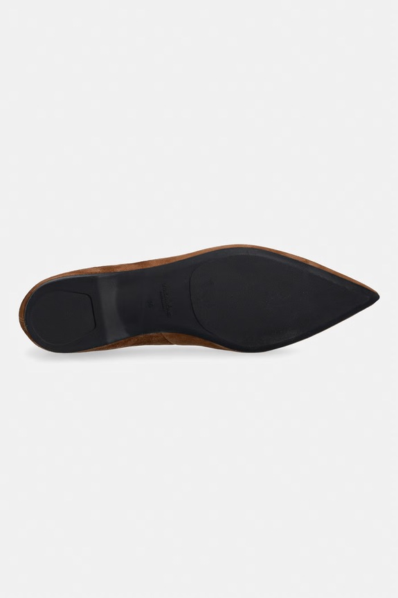 Vagabond Shoemakers baleriny zamszowe HERMINE 5733.040.89 brązowy