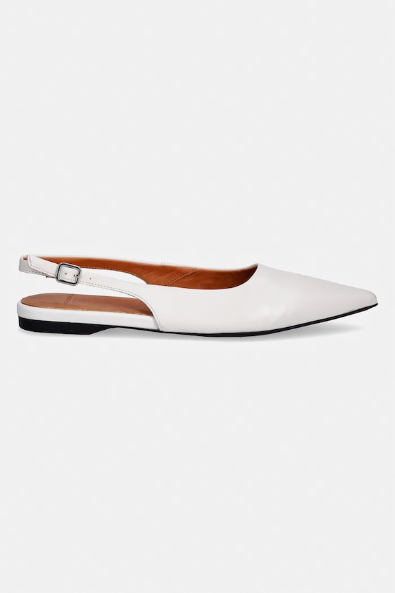 Vagabond Shoemakers baleriny skórzane HERMINE 5733.101.01 biały SS26