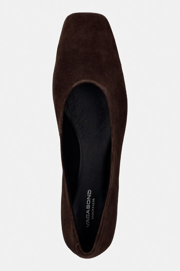 Vagabond Shoemakers balerini piele întoarsă DELIA maro 5907.140.29