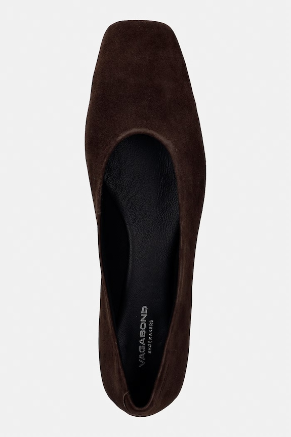 Vagabond Shoemakers balerini piele întoarsă DELIA maro 5907.140.29