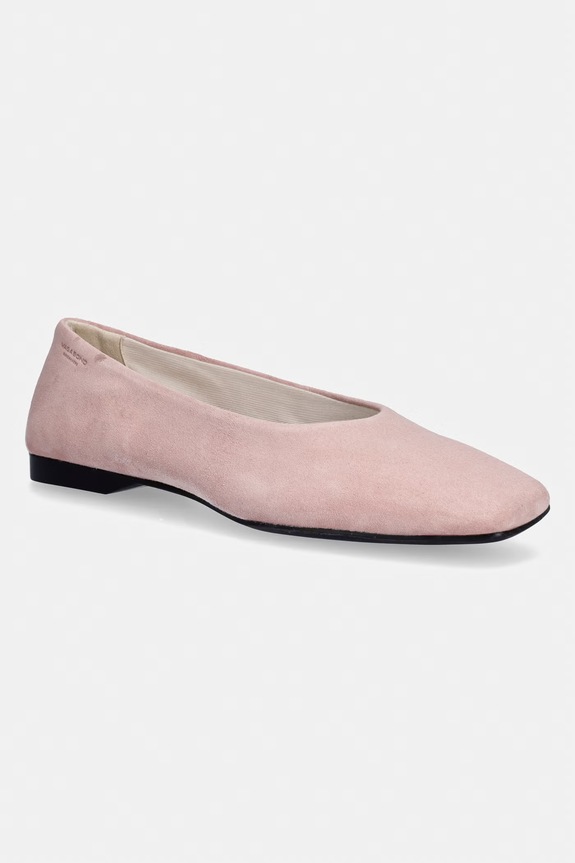 Vagabond Shoemakers balerinke od brušene kože DELIA roza 5907.140.56