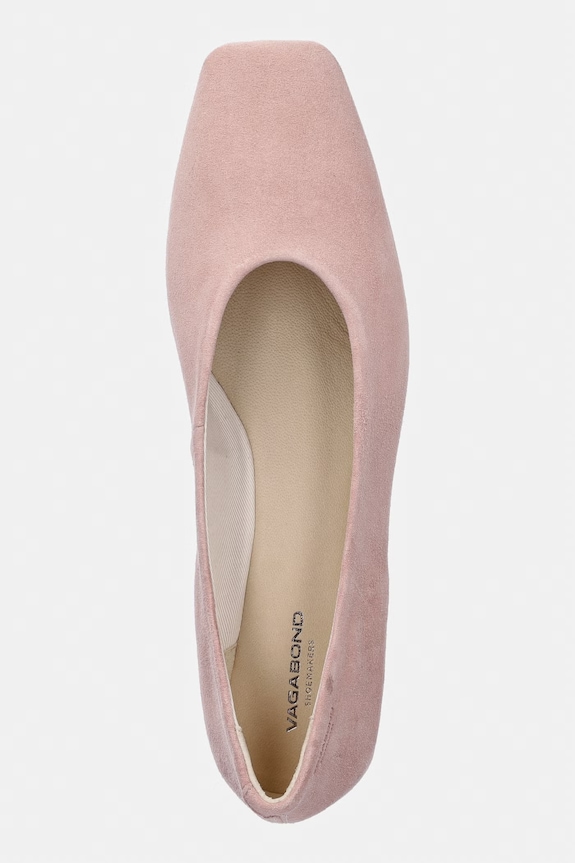 Vagabond Shoemakers balerinke od brušene kože DELIA roza 5907.140.56