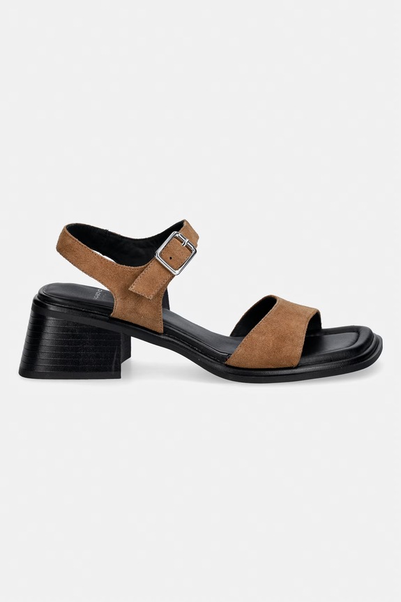 Vagabond Shoemakers sandały zamszowe INES 5911.040.08 brązowy SS26