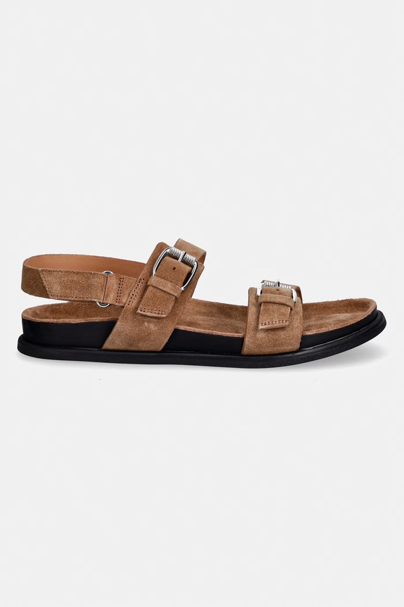 Vagabond Shoemakers sandały damskie zamszowe EFFIE 5922.240.08 brązowy SS26