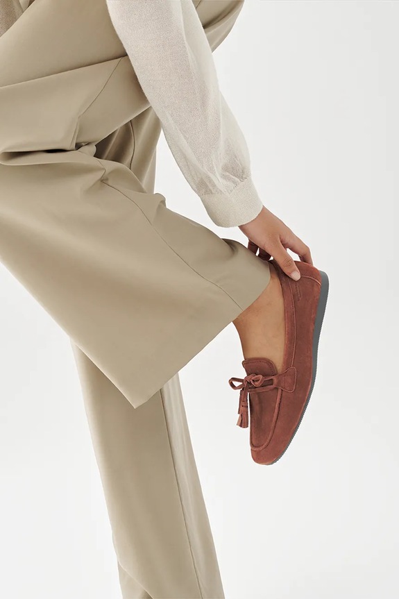 Vagabond Shoemakers мокасини дамски от велур HILLARY 5925.740.32