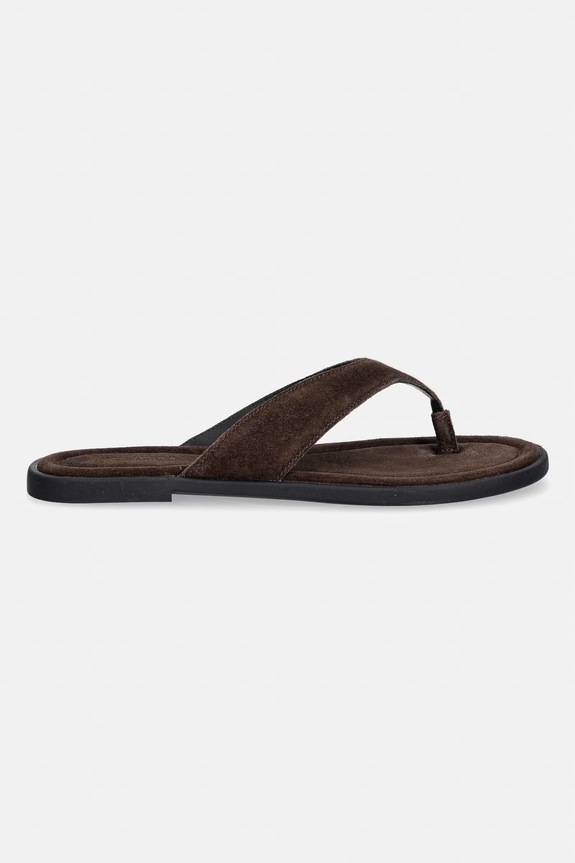 Vagabond Shoemakers klapki damskie zamszowe ZAIDA 6109.140.31 brązowy SS26