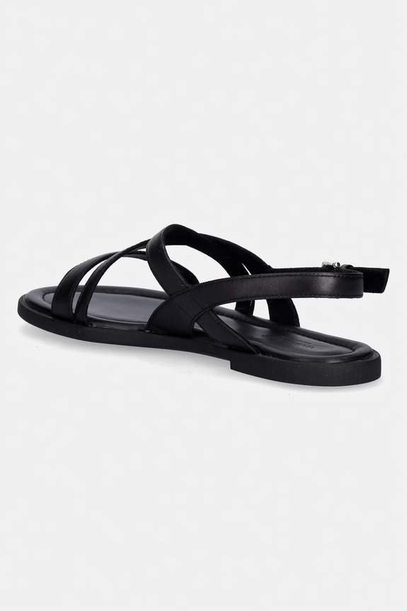 Obutev Vagabond Shoemakers sandali z ravnim podplatom ženski usnjeni ZAIDA 6109.201.20 črna